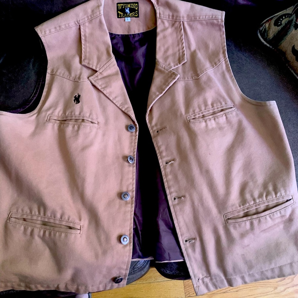 Wyoming traders canvas vest